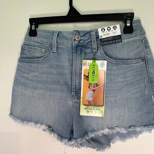 NWT Rewash light wash denim short